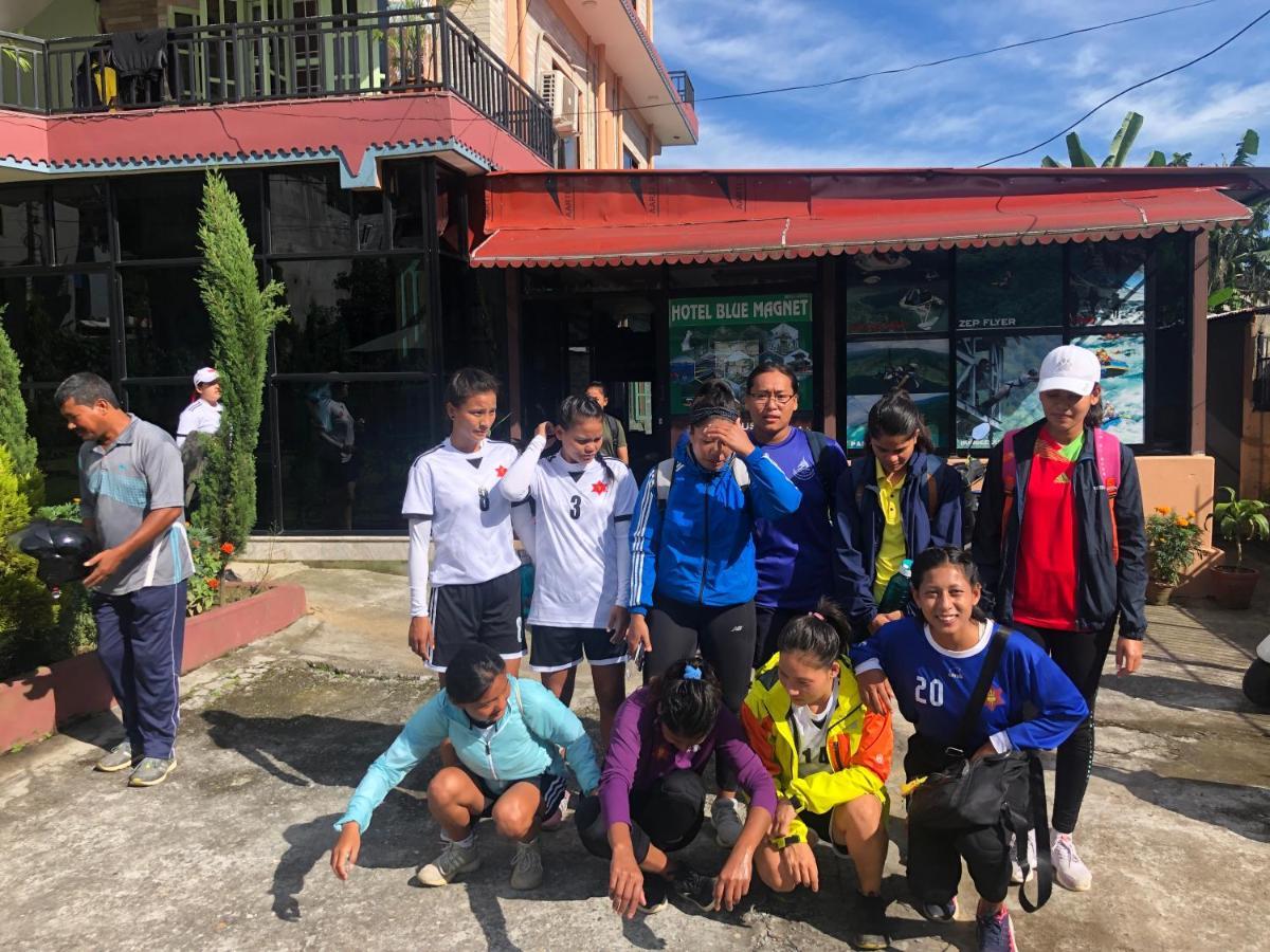 Hotel Blue Magnet Pokhara Bagian luar foto